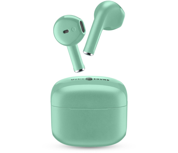 MUSIC SOUND SŁUCHAWKI DOUSZNE TWS CELLULAR LINE SWAG MS Zielone # - 1467218 - zdjęcie